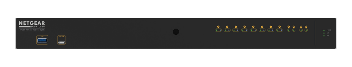Crestron CEN-SWPOE-ULTRA-12 - 12 Port Ultra POE Managed Switch