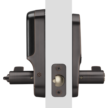 Crestron CLK-YL-YRL216-CR2-OBP - Yale® Assure Lever Lock, Pushbutton Keypad with infiNET EX® Technology, Oil Rubbed Bronze