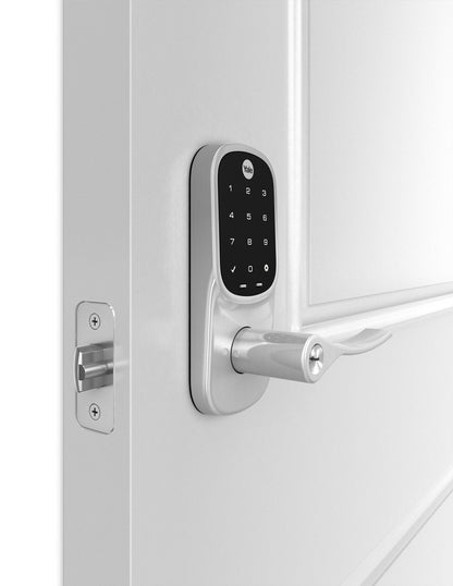 Crestron CLK-YL-YRL226-CR2-619 - Yale® Assure Lever Lock, Touchscreen Keypad with infiNET EX® Technology, Satin Nickel