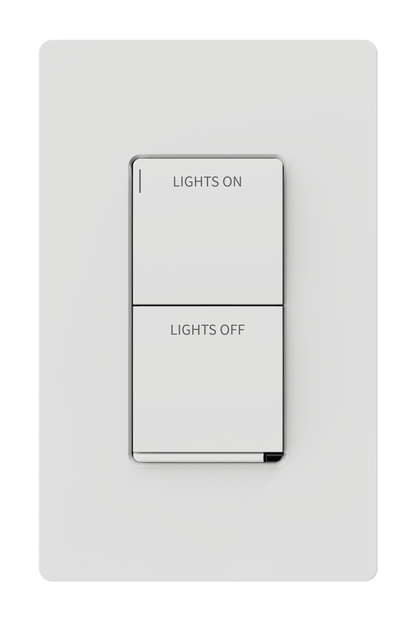 Crestron CM2-DIMEX ENGRAVED - Cameo® 2 In-Wall Forward-Phase Dimmer with infiNET EX® Wireless Communication, 100-240VAC, Full Keypad, Custom Engraved