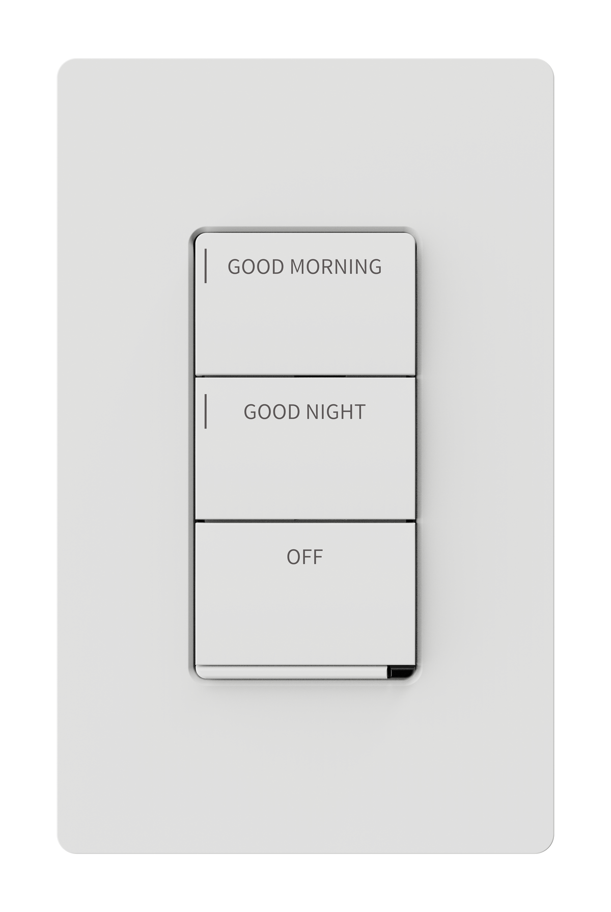 Crestron CM2-DIMEX ENGRAVED - Cameo® 2 In-Wall Forward-Phase Dimmer with infiNET EX® Wireless Communication, 100-240VAC, Full Keypad, Custom Engraved