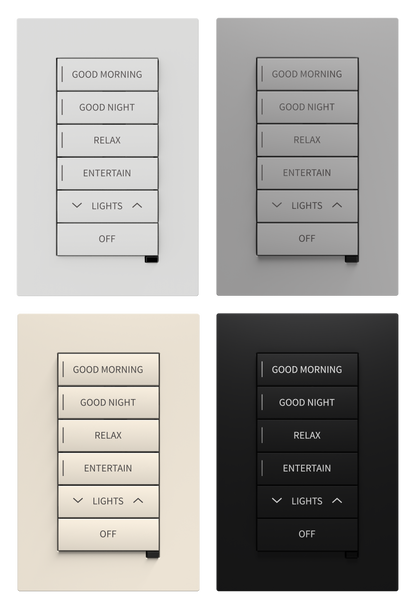 Crestron CM2-KPFCN ENGRAVED - Cameo® 2 Flush Keypad with Cresnet® Communications, Full Keypad, Custom Engraved
