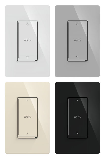 Crestron CM2-DIMUEX-RKR ENGRAVED - Cameo® 2 In-Wall Universal Phase Dimmer with infiNET EX® Wireless Communication, 100-240VAC, Rocker Only, Custom Engraved