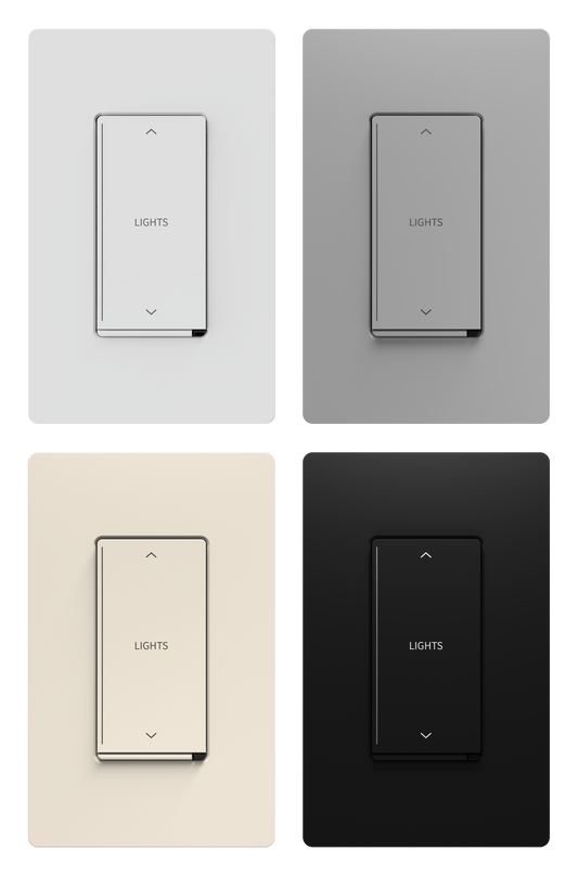 Crestron CM2-DIMUEX-RKR ENGRAVED - Cameo® 2 In-Wall Universal Phase Dimmer with infiNET EX® Wireless Communication, 100-240VAC, Rocker Only, Custom Engraved