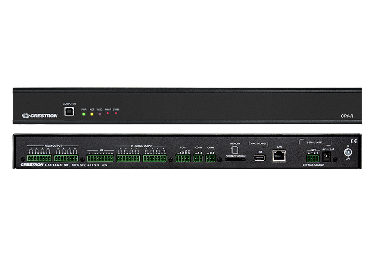 Crestron CP4-R - 4-Series™ Control Processor for Crestron Home® OS