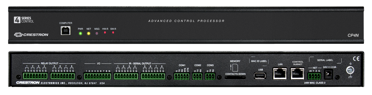 Crestron CP4N - 4-Series™ Control System