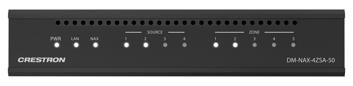 Crestron DM-NAX-4ZSA-50 - DM NAX® 4+1 Zone Streaming Amplifier