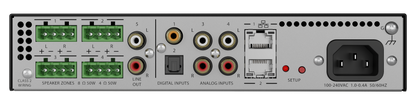 Crestron DM-NAX-4ZSA-50 - DM NAX® 4+1 Zone Streaming Amplifier