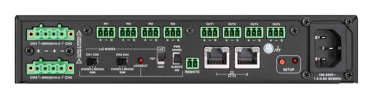 Crestron DM-NAX-AMP-X300 - DM NAX® X-Series Flexible Output Amplifier, 300 W