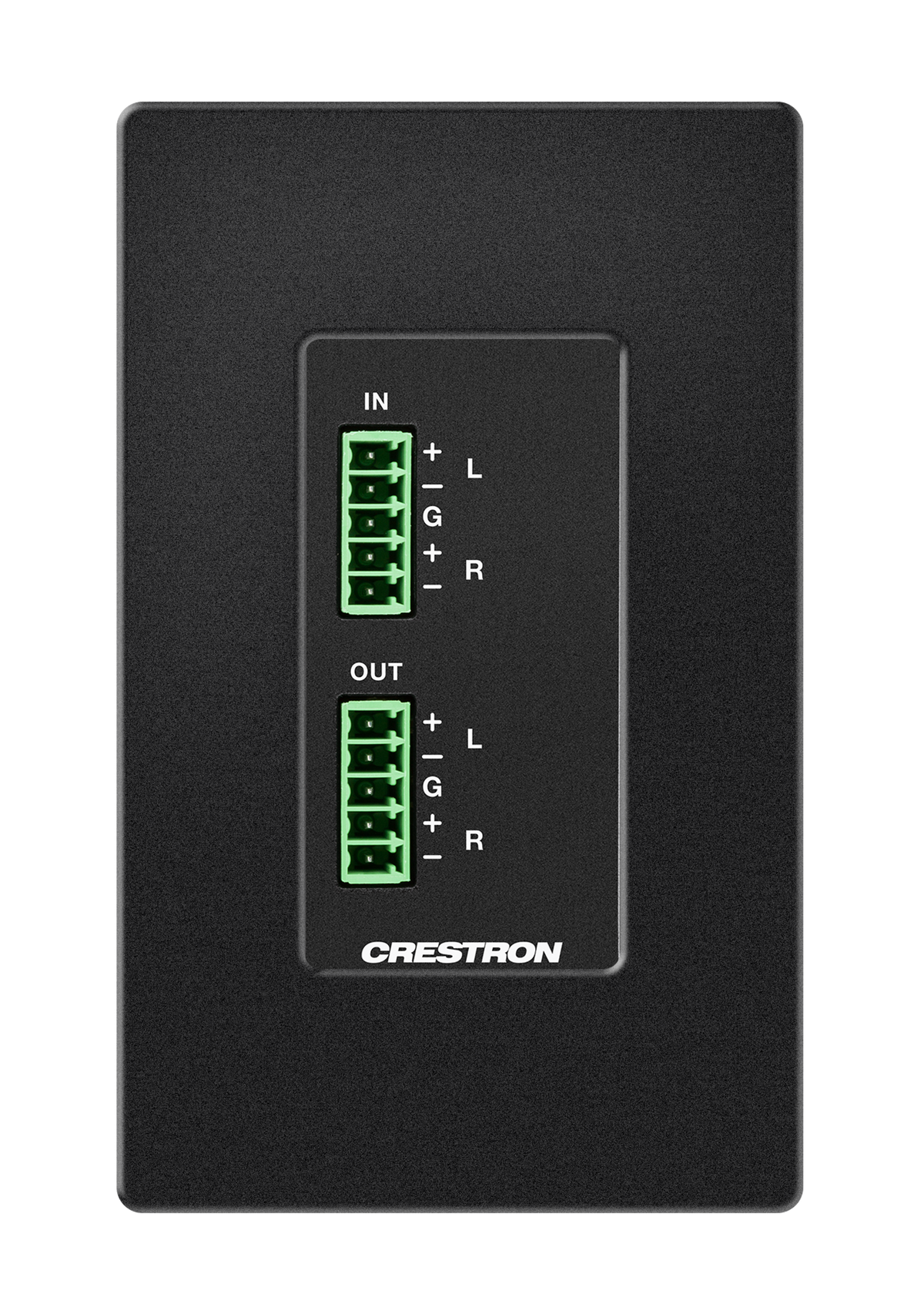 Crestron DM-NAX-AUD-IO - DM NAX® Audio-over-IP Converter with Balanced/Unbalanced Line-Level Audio Input and Output