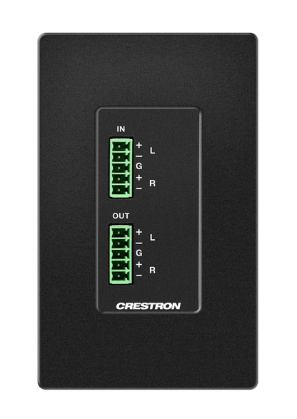 Crestron DM-NAX-AUD-IO - DM NAX® Audio-over-IP Converter with Balanced/Unbalanced Line-Level Audio Input and Output