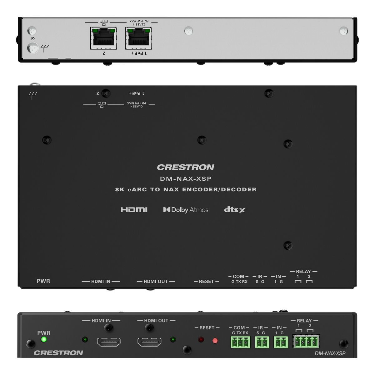 Crestron DM-NAX-XSP - DM NAX® 8K Smart Display Controller and Network Audio Encoder/Decoder with eARC Support