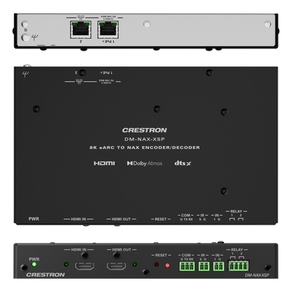 Crestron DM-NAX-XSP - DM NAX® 8K Smart Display Controller and Network Audio Encoder/Decoder with eARC Support