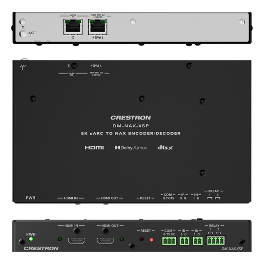 Crestron DM-NAX-XSP - DM NAX® 8K Smart Display Controller and Network Audio Encoder/Decoder with eARC Support