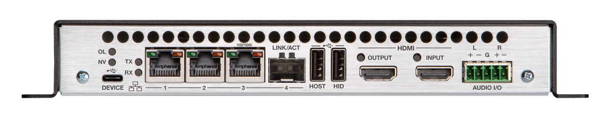 Crestron DM-NVX-363 - DM NVX® 4K60 4:4:4 HDR Network AV Encoder/Decoder with Downmixing and Dante® Audio