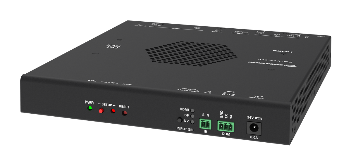 Crestron DM-NVX-370 - DM NVX® 4K60 4:4:4 AV-over-IP Encoder/Decoder with HDMI® and USB-C® Connectivity
