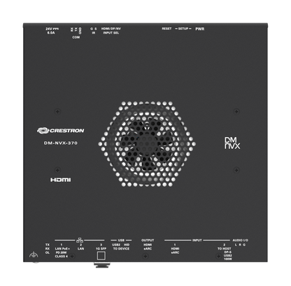 Crestron DM-NVX-370 - DM NVX® 4K60 4:4:4 AV-over-IP Encoder/Decoder with HDMI® and USB-C® Connectivity
