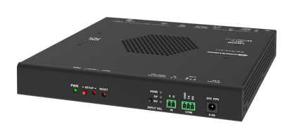 Crestron DM-NVX-371 - 4K60 4:4:4 AV-over-IP Encoder/Decoder with HDMI® and USB-C® Connectivity and Downmixing