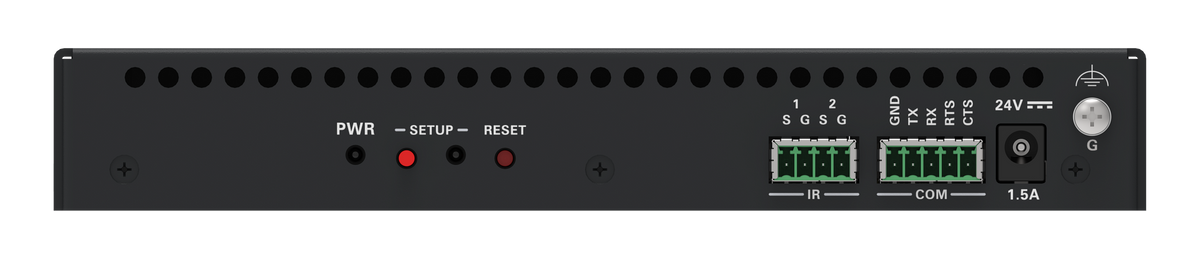 Crestron DM-NVX-385 - DM NVX® 5K 4x1 AV-over-IP Switcher with HDMI® and USB-C® Connectivity and Downmixing