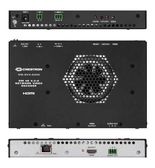 Crestron DM-NVX-D200 - DM NVX® 4K60 4:2:0 Network AV Decoder with Scaler