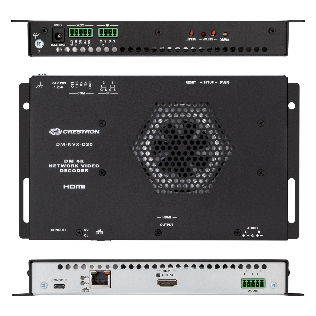 Crestron DM-NVX-D30 - DM NVX® 4K60 4:4:4 HDR Network AV Decoder