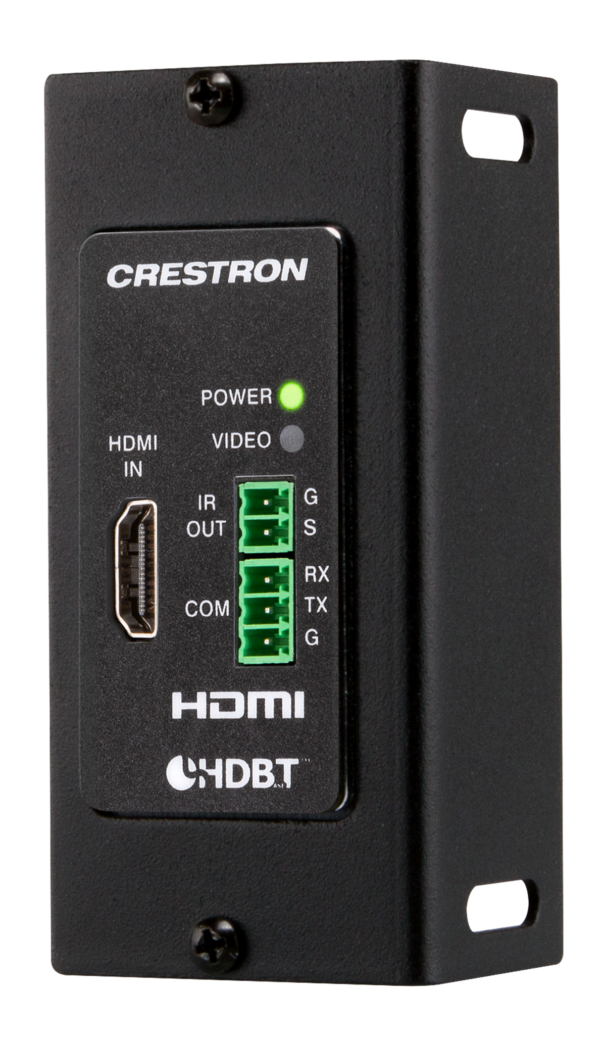 Crestron DM-TX-4KZ-100-C-1G-B-T - DigitalMedia 8G+® 4K60 4:4:4 HDR Wall Plate Transmitter, Black