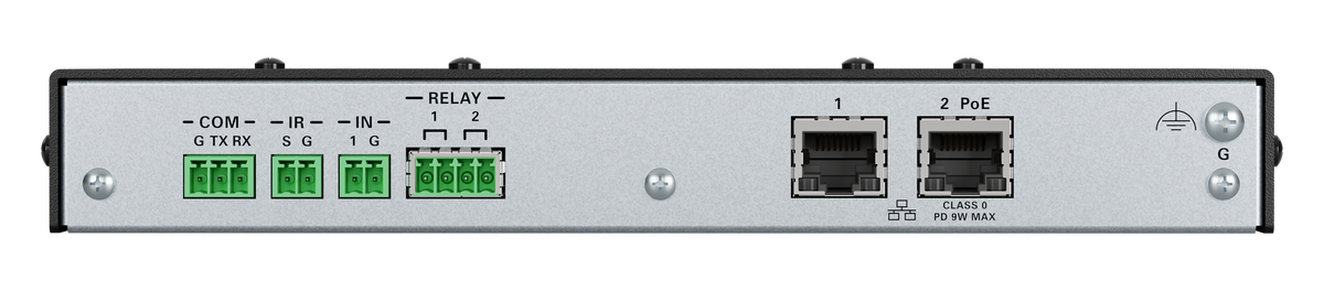 Crestron HD-MD2X1-8K - 2x1 8K AV Switcher and Smart Display Controller