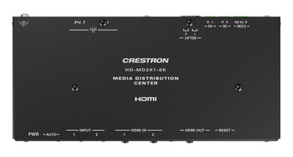 Crestron HD-MD2X1-8K - 2x1 8K AV Switcher and Smart Display Controller