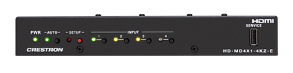 Crestron HD-MD4X1-4KZ-E - 4x1 4K60 4:4:4 HDR AV Switcher