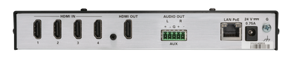 Crestron HD-MD4X1-4KZ-E - 4x1 4K60 4:4:4 HDR AV Switcher