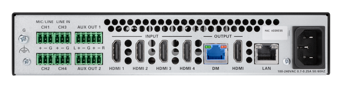 Crestron HD-PS401 - 4x1 4K60 4:4:4 HDR Presentation System