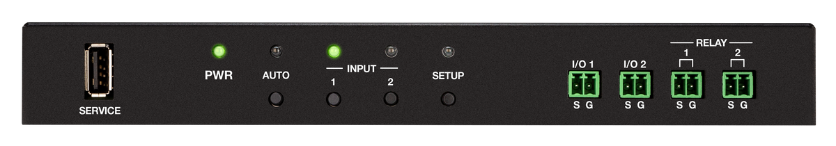 Crestron HD-RX-4K-210-C-E - DMPS Essentials 4K Multiformat 2x1 AV Switch and Receiver