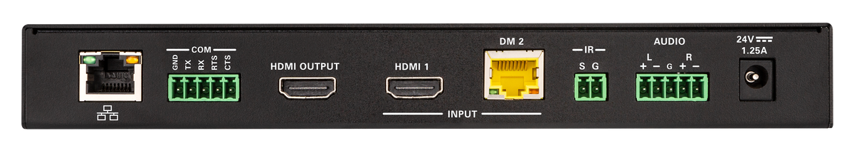 Crestron HD-RX-4K-210-C-E - DMPS Essentials 4K Multiformat 2x1 AV Switch and Receiver