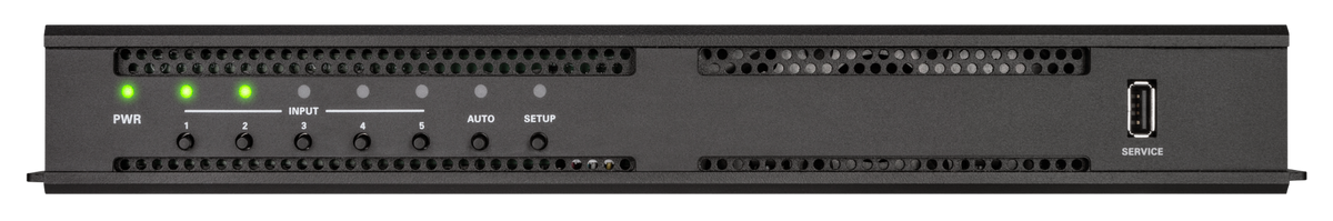Crestron HD-RX-4K-510-C-E - DMPS Lite™ 4K Multiformat 5x1 AV Switch and Receiver