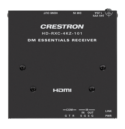 Crestron HD-RXC-4KZ-101 - DM® Essentials 4K60 4:4:4 Receiver for HDMI®, RS-232, and IR Signal Extension over CATx Cable