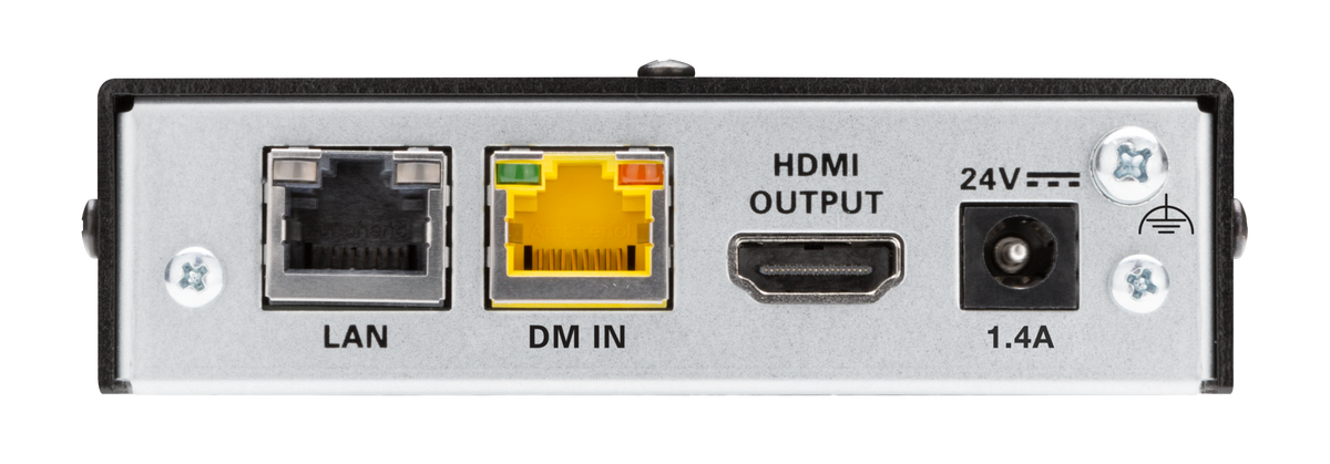 Crestron HD-RXU-4KZ-101-E - DM® Essentials 4K60 4:4:4 Receiver for HDMI®, USB 2.0, and Ethernet Signal Extension over CATx Cable