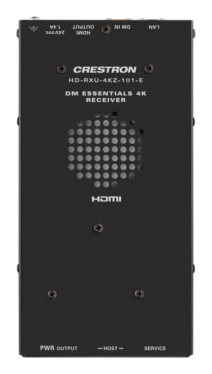Crestron HD-RXU-4KZ-101-E - DM® Essentials 4K60 4:4:4 Receiver for HDMI®, USB 2.0, and Ethernet Signal Extension over CATx Cable