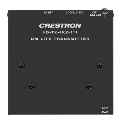 Crestron HD-TX-4KZ-111 - DM® Essentials 4K60 4:4:4 Transmitter for USB-C® DisplayPort™ Signal Extension over CATx Cable