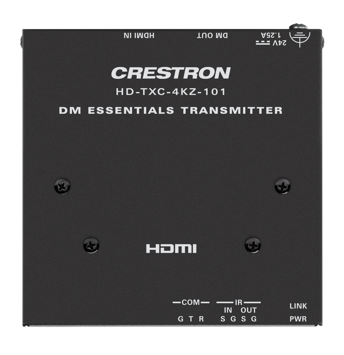 Crestron HD-TXC-4KZ-101 - DM® Essentials 4K60 4:4:4 Transmitter for HDMI®, RS‑232, and IR Signal Extension over CATx Cable