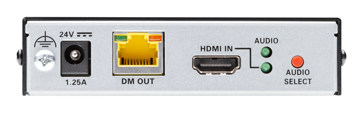 Crestron HD-TXCA-4KZ-101 - DM® Essentials 4K60 4:4:4 Transmitter for HDMI®, RS-232, IR, and Analog Audio Signal Extension over CATx Cable