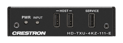 Crestron HD-TXU-4KZ-111-E - DM® Essentials 4K60 4:4:4 Transmitter for USB‑C® DisplayPort™, USB 2.0, and Ethernet Signal Extension over CATx Cable