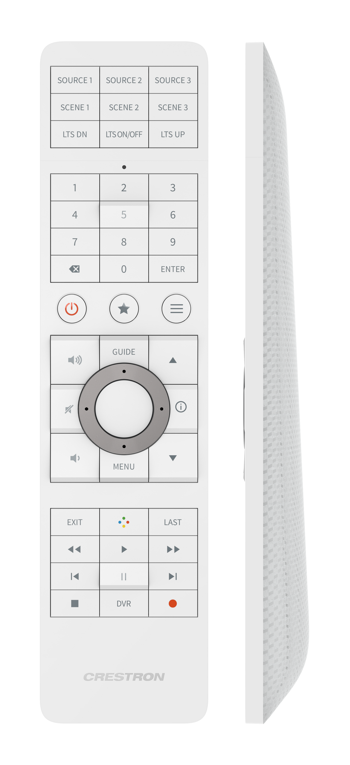 Crestron HR-310-W - Handheld Remote, US and Canada, White