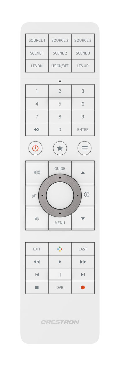 Crestron HR-310-W - Handheld Remote, US and Canada, White