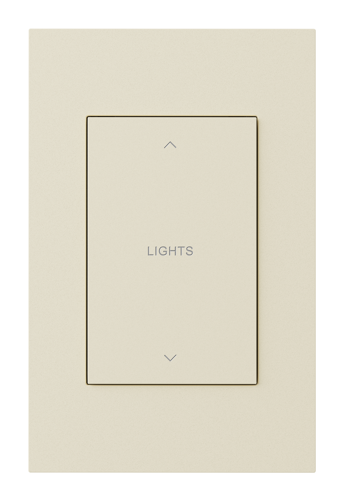 Crestron HZ2-DIMLVEX-A ENGRAVED - Horizon® 2 In-Wall 0-10 V Dimmer with infiNET EX® Wireless Communication, 120 VAC, Custom Engraved, Almond