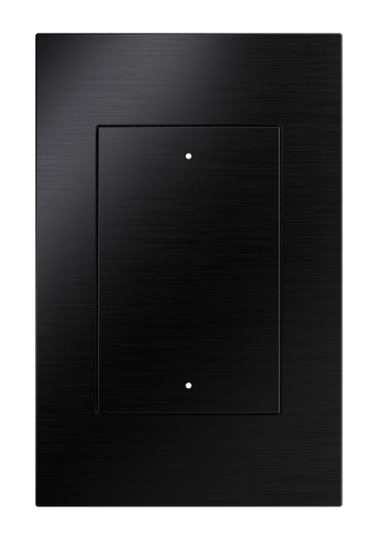 Crestron HZ2-DIMLVEX-BR-BLK - Horizon® 2 In-Wall 0-10 V Dimmer with infiNET EX® Wireless Communication, 120 VAC, Standard Engraved, Brushed Black
