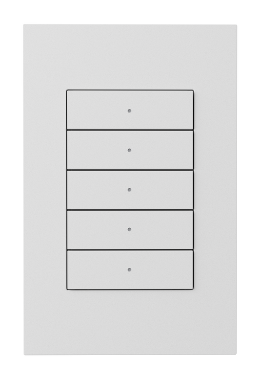 Crestron HZ2-KPCN-W - Horizon® 2 Keypad with Cresnet® Communications, Standard Engraved, White