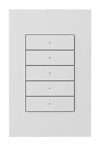 Crestron HZ2-KPEX-W - Horizon® 2 In-Wall Keypad with infiNET EX® Wireless Communication, 120 VAC, Standard Engraved, White