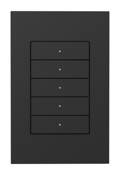 Crestron HZ2-KPEX-B - Horizon® 2 In-Wall Keypad with infiNET EX® Wireless Communication, 120 VAC, Standard Engraved, Black