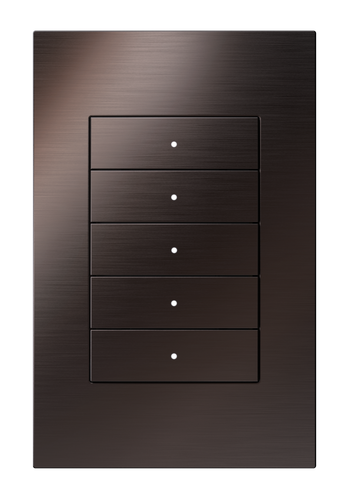 Crestron HZ2-KPCN-DRK-BRZ - Horizon® 2 Keypad with Cresnet® Communications, Standard Engraved, Dark Bronze