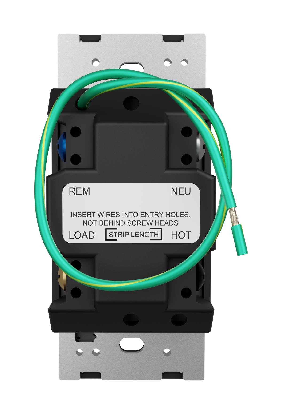 Crestron HZ2-SWEX-A ENGRAVED - Horizon® 2 In-Wall Switch with infiNET EX® Wireless Communication, 120 VAC, Custom Engraved, Almond